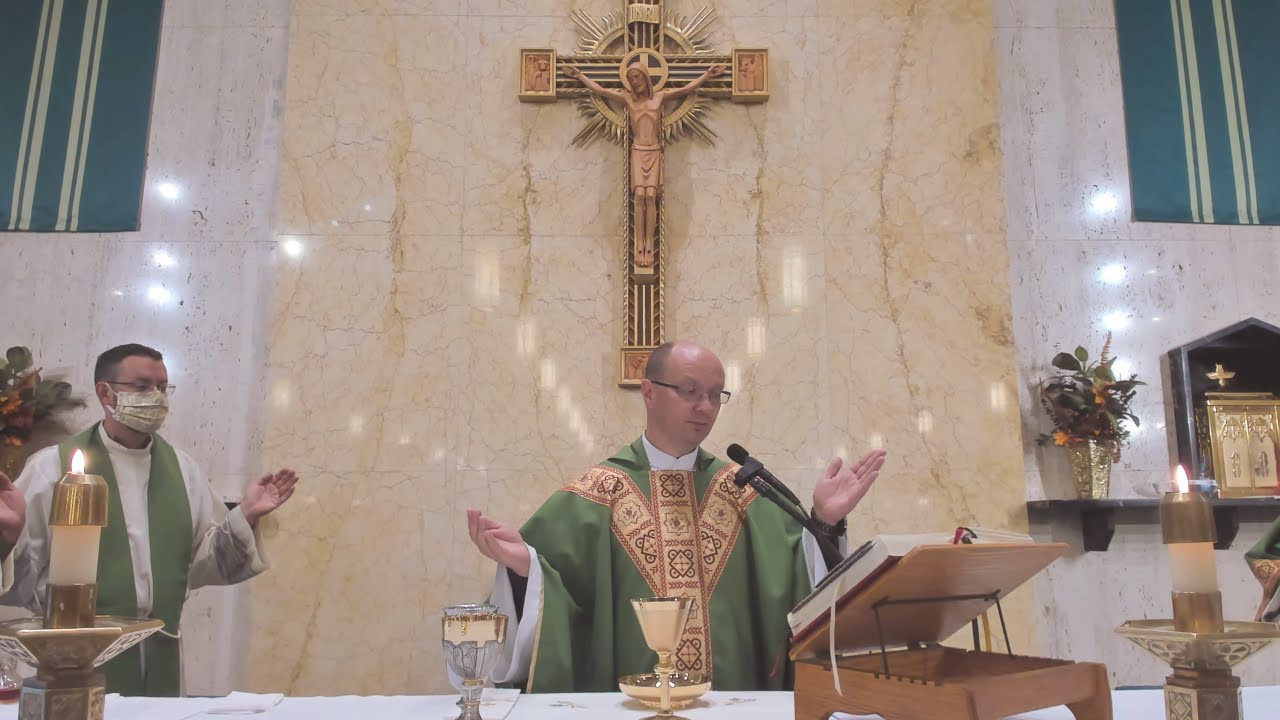 10-12-2020 Mass for Monday of the Twenty-eighth Week in Ordinary Time ...