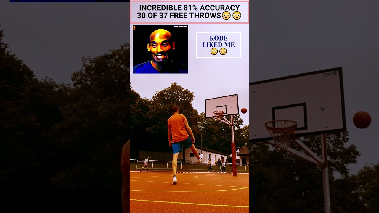 INCREDIBLE 81% ACCURACY😳30 OF 37 FREE THROWS😳😳CHALLENGE FOR 