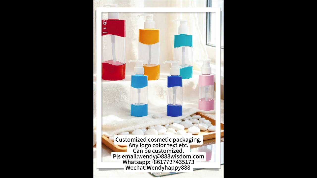 Personalized Cosmetic Bottles &ndash; OEM/ODM Available.