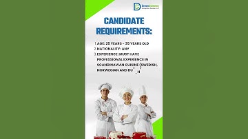 🚨 Exciting Career Opportunity – Chefs in Norway 🚨