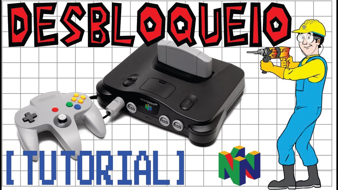 [ TUTORIAL ] Desbloqueio Nintendo 64 sem usar adaptador