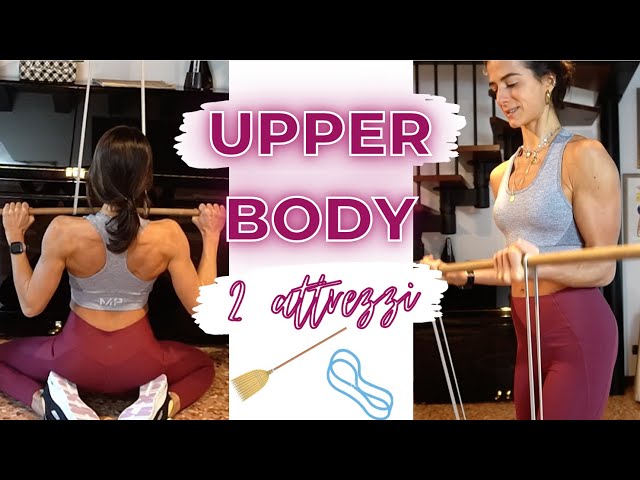 COSTRUIRE MUSCOLI A CASA: SCHEDA & CONSIGLI x UPPER BODY COMPLETO | Silvia Fascians