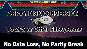 ZFS Essentials: Array Disk Conversion to ZFS or Other Filesystems - No Data Loss, No Parity Break!