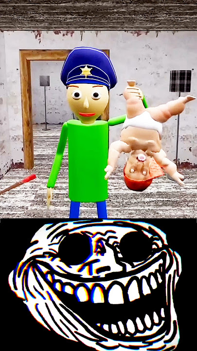 POLICE BALTI ROCKED BABY GRANDPA SHOCKED😱TROLL FACE EIDIT☠️☠️#granny #ytshorts #shotsfeed#shorts