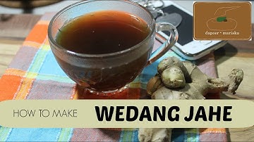 Dapoer Mariska - Resep Wedang Jahe | Indonesia Ginger Tea Recipe