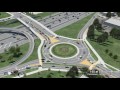 51st street roundabout visualization