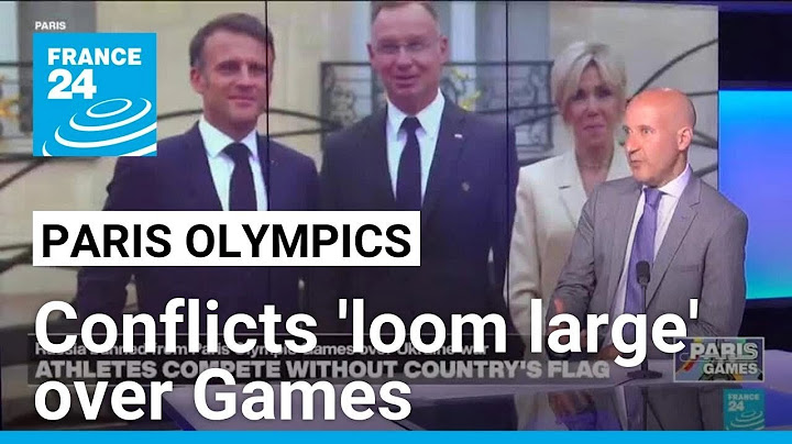 Conflicts 'loom large' over Olympics as Macron welcomes world leaders • FRANCE 24 English