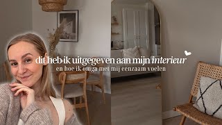 DIT HEB IK UITGEGEVEN AAN MIJN INTERIEUR | verhuisvlog 🌙