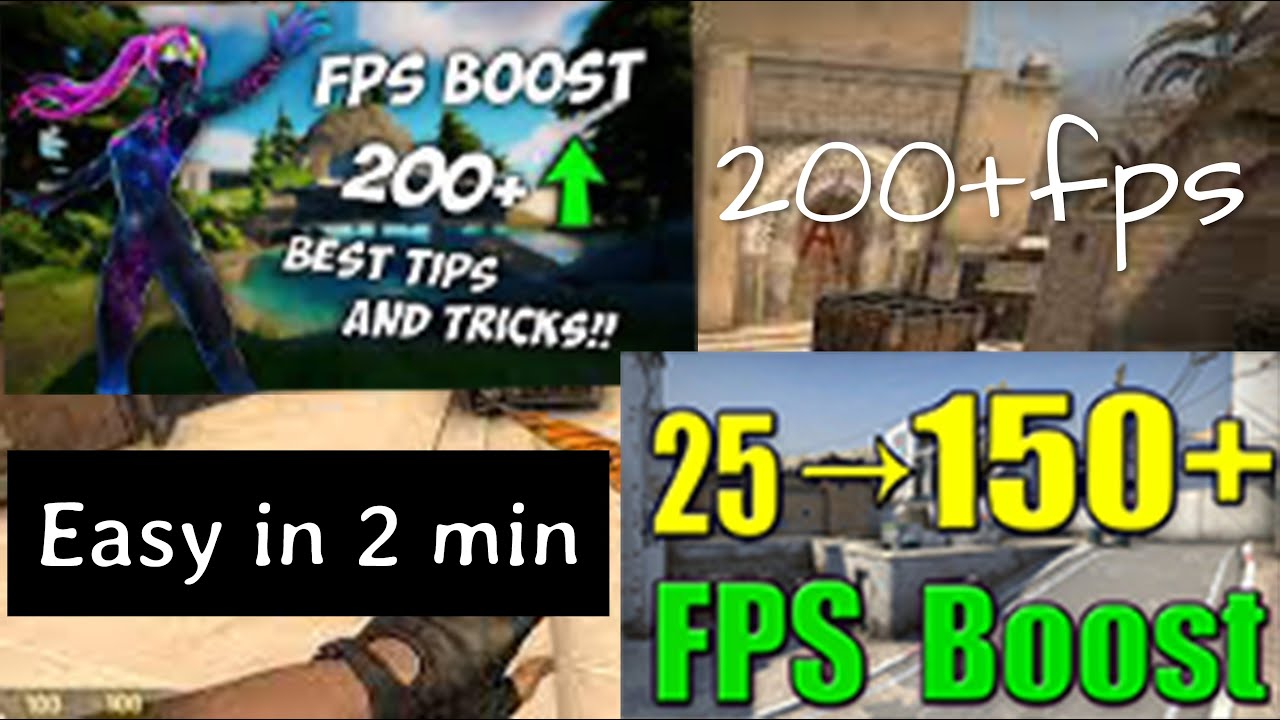 How to boost fps in games ??? (easy in 2 minutes) - YouTube