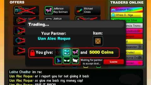 he doent accpet the offer this funny lol (stick run)