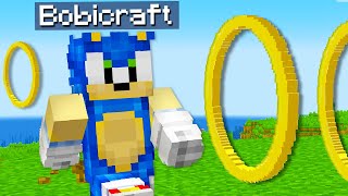 Me Paso Minecraft Pero soy SONIC!!