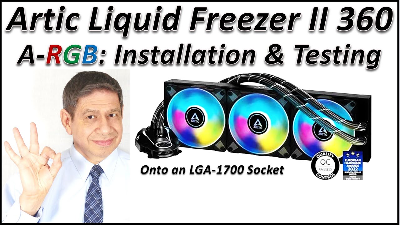 ARCTIC Liquid Freezer II 360 - Multi Compatible All-in-One CPU AIO Water  Cooler, Compatible with Intel & AMD, Efficient PWM Controlled Pump, Fan