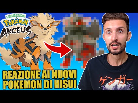 REAZIONE a TUTTI i NUOVI POKÉMON in LEGGENDE POKÉMON: ARCEUS *INCREDIBILE* 😱