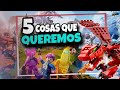 5 Cosas Que QUEREMOS Ver En LEGO FORTNITE