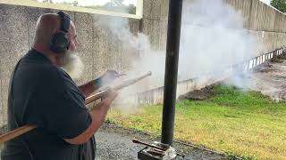 Shooting A Replica Tannenberg Hand Gonne.