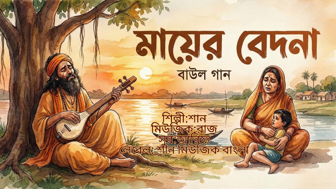 মায়ের বেদনা- চোখে জল আসার মতো বাউল গান | Mayer Bedona | Emotional Bangla Baul Gaan