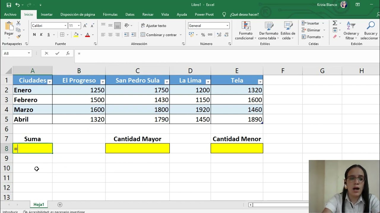 Como fijar celdas en excel