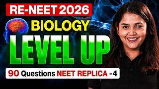 RE-NEET 2026 Biology Level UP | 90 Most Expected Questions -4 | Dr.Shipra Tiwari