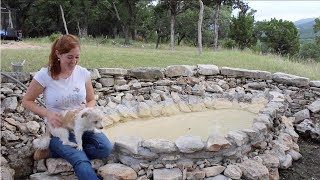 Building a Dog Pool Out of Rock