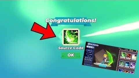 I Got Free SOURCE CODE Sword Effect in Bedwar BlockmanGo