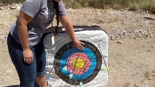 How to Pull Arrows From a Target