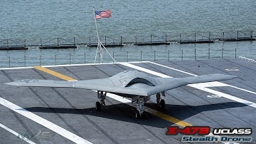 X-47B UCLASS Stealth Drone In Action!