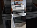 LG ThinQ Electric Range Oven with Airfry Model: LREL6325F First Impressions