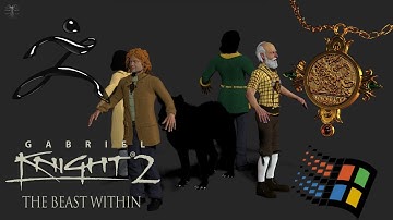 Gabriel Knight 2 The Beast Within 3d sculpt