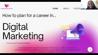 📊 How to Plan a Career in Digital Marketing | Webinar Part 1