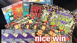Nice win on HIT $500 ticket ! Georgia lottery tickets!