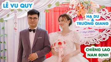 Toàn cảnh Lễ Vu Quy cô dâu Hạ Du sánh duyên cùng chú rể Trường Giang II BẠN DƯƠNG TV