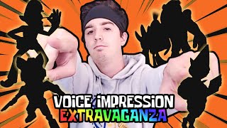 I IMPERSONATE ALMOST 50 NINTENDO CHARACTERS!!! @popesquidward