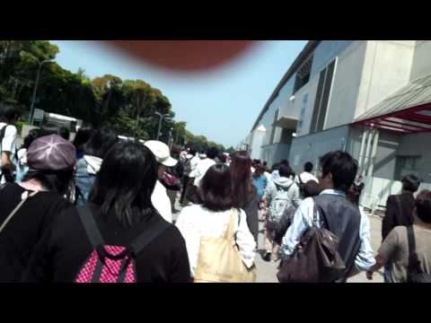 「ニコニコ超会議」2012　2日目入場まで　【niconicochokaigi2012】