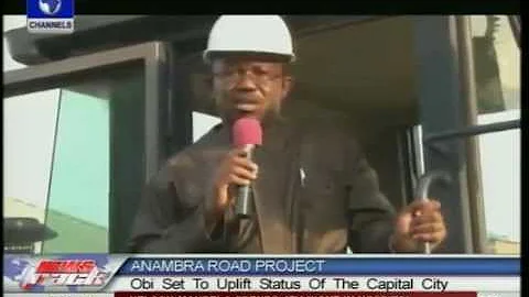 Gov. Obi to lift capital city standard with road project