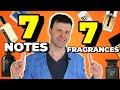 Top 7 Holy Grail Fragrances with my favorite Notes -  7 favorite notes and 7 fragrances TAG video