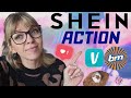 Vlog 160  haul action bm shein vinted nouveauts boutique 