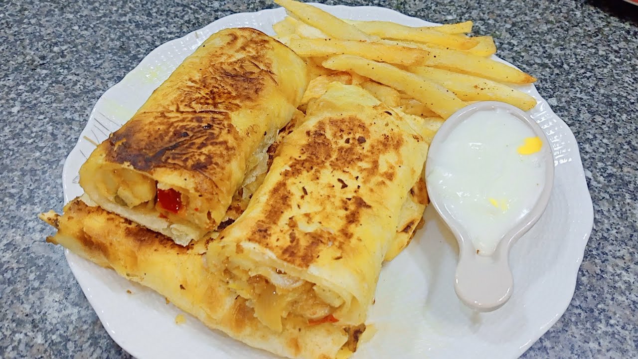 فاهيتا المطاعم الطريقة الي هتخليك تستغنى عن برا #اكسبلور #مطبخ_نعمات #فاهيتا_الدجاج #تومية#رقاق_طري 