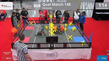 2017 VEXU Innovate Q148 - MCCC vs UTXJ2 - 32 to 12