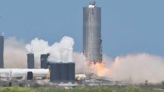 [HD SLOW MOTION] Starship SN5 Successful Static Fire