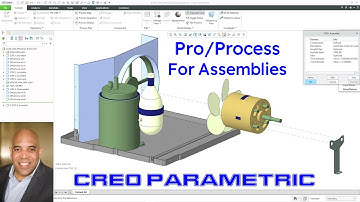 Creo Parametric - Pro Process for Assemblies - Part 2 - Process Steps