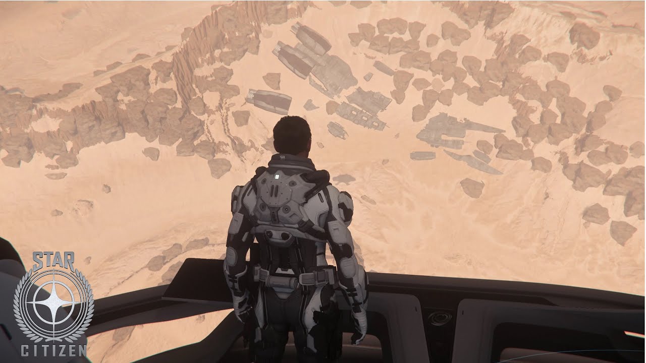 New 3.8 Derelict Javelin Crash Site on Daymar A Star Citizen Guide