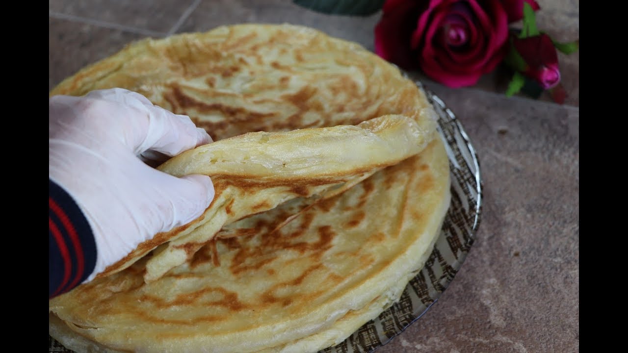 فطيرة المشلتت باسهل طريقة بدون فرن الخبز المورق اكثر من روعة مع رباح محمد