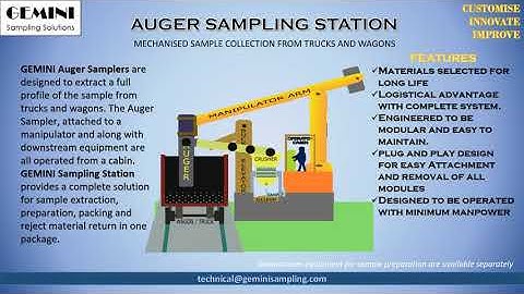 AUGER SAMPLING STATION - GSS
