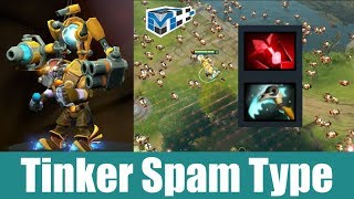 Dota 2 tinker spam type vs invisibility ...