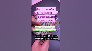 Get ready! MICRORACK is launching tomorrow!