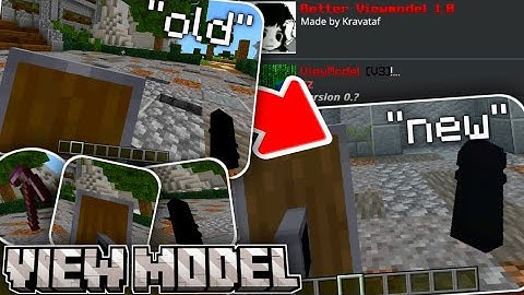 The BEST ViewModel Packs For Minecraft Bedrock! (Better ViewModel For MCPE 1.21+)