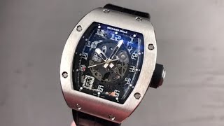 Richard Mille RM 010 White Gold RM010 AG WG Richard Mille Watch Review