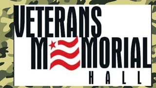 Veterans Memorial Hall annual Remembrance Dinner slated for December 4th