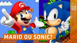 eu destruirei vocês #102: joguinho do Mario e joguinho do Sonic