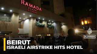 Israel Attacks Beirut At Least Four People Killed From Air Strike On Hotel